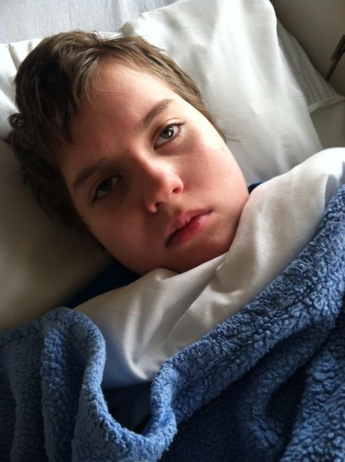 Just got an IV and not too happy about it